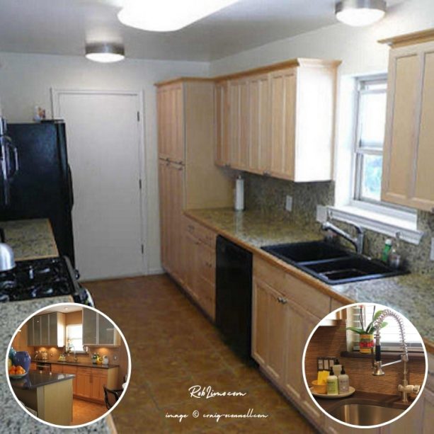 creativity is the key to a successful raised ranch kitchen remodel with a before and after photos