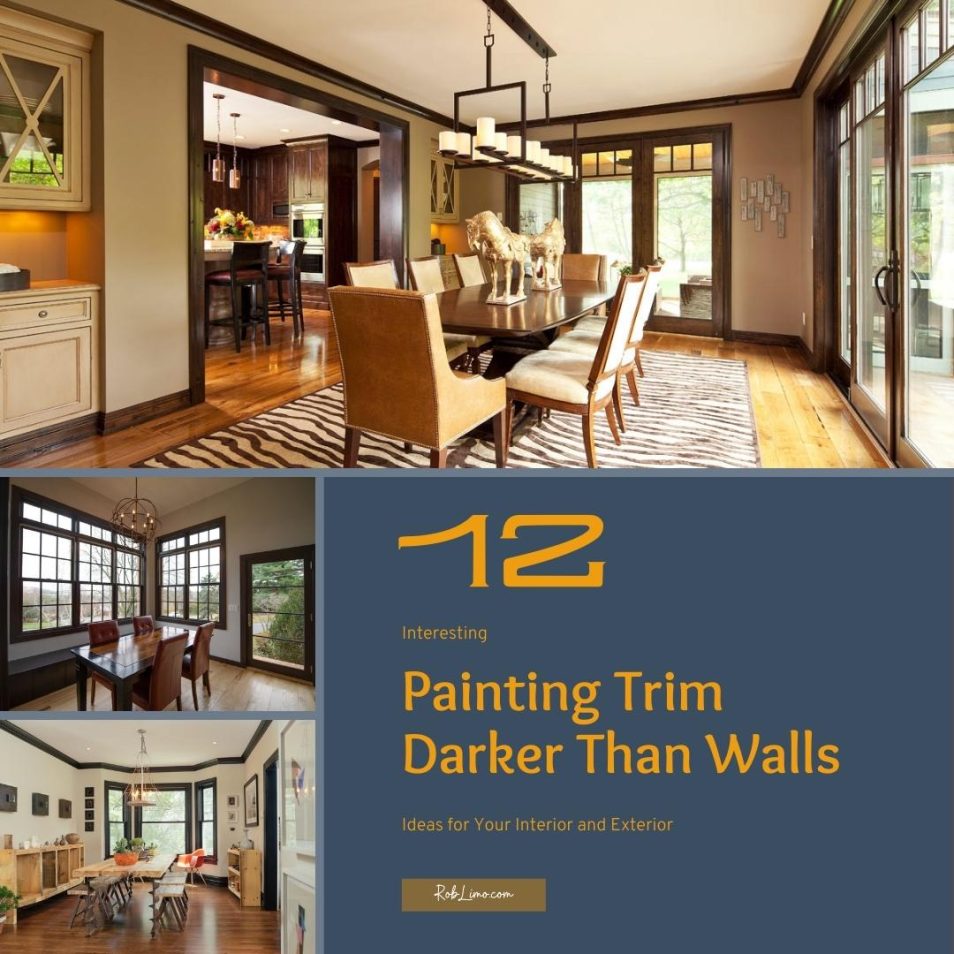 12 Interesting Painting Trim Darker Than Walls Ideas