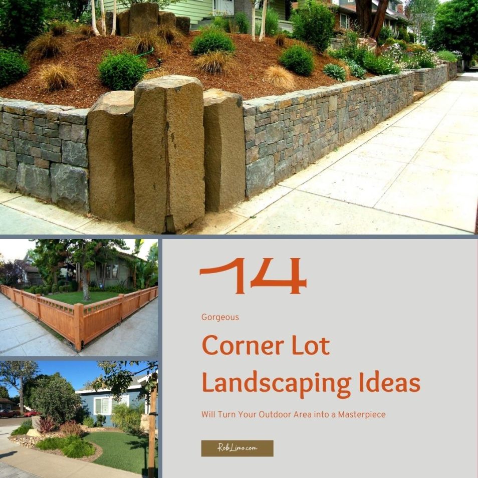 14 Gorgeous Corner Lot Landscaping Ideas