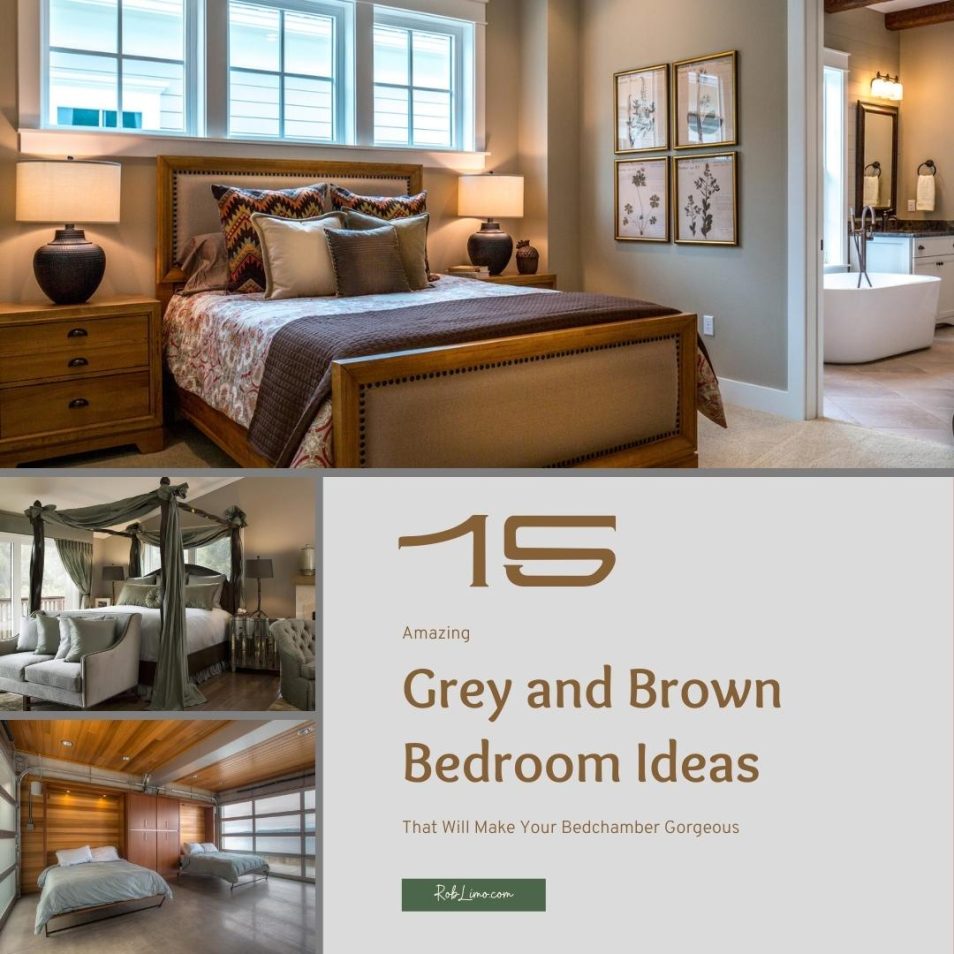 15 Amazing Grey And Brown Bedroom Ideas