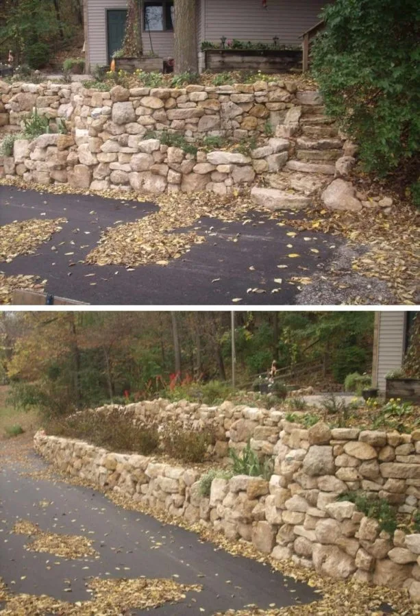 Open Rip In Wall Rip Rap Retaining Wall Vs Cheapest Retaining Wall Options: Rip Rap,