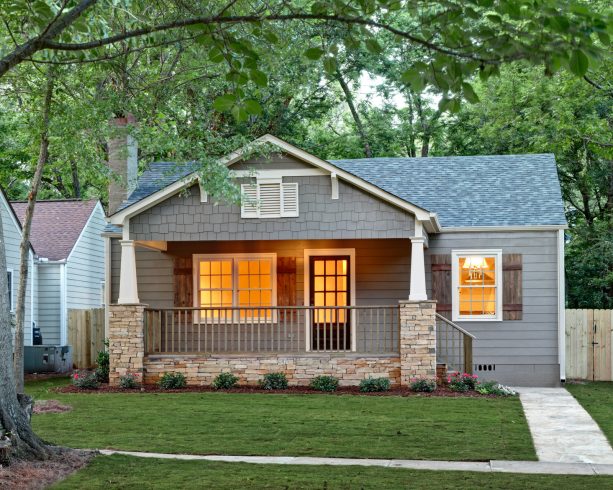 sherwin williams library pewter is a nice choice for a gable front porch