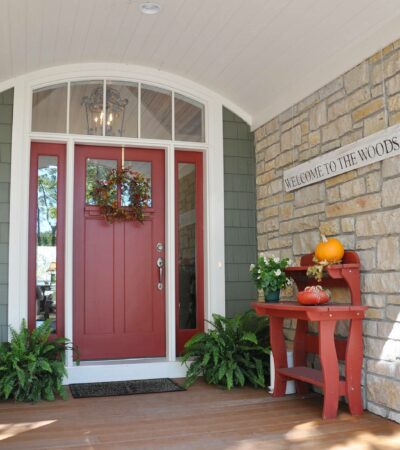 a cedar shake siding painted using sherwin williams sage green light #2851