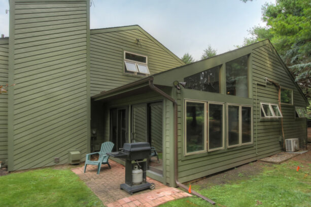 a concrete fiberboard sage green siding offers a lot of designing freedom