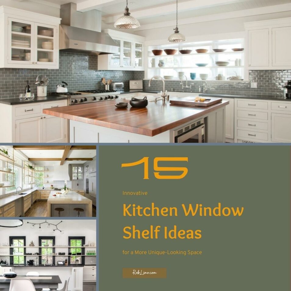 15 Innovative Kitchen Window Shelf Ideas